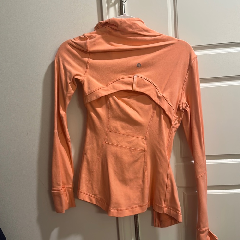 Lululemon coral define jacket super cute